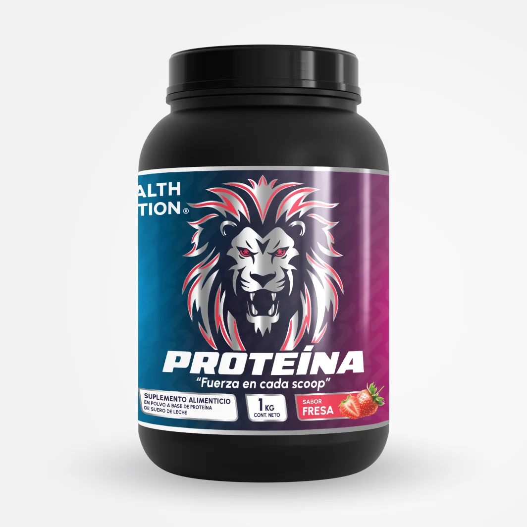 Proteína Whey Aislada Fresa 1 kg